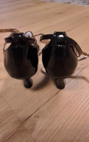 Abendpumps schwarz glitzer - abendpumps,