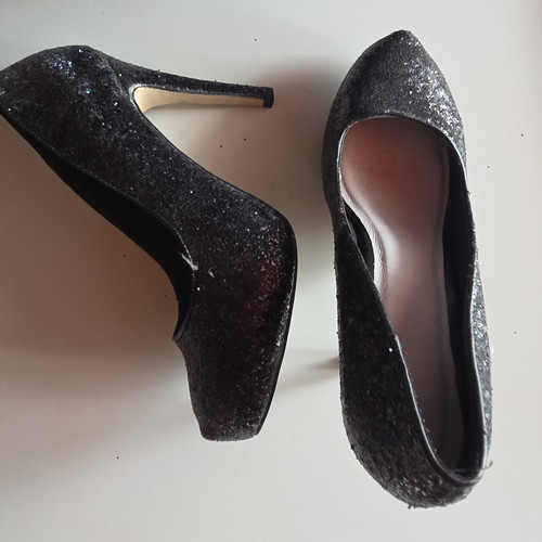 Damen pumps schwarz - damen, glitzer