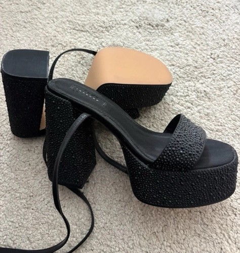 High heels mit glitzersteinen - heels,