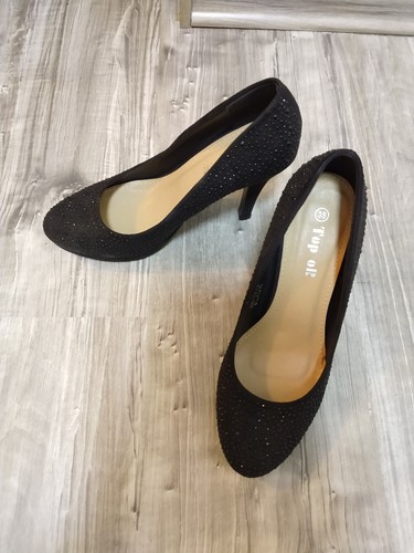 Pumps schwarz glitzer top - pumps,