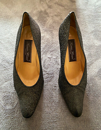 Silver heart damen pumps - pumps, leder