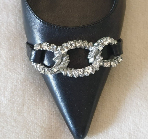 Slingback pumps schwarz mit - schwarz,