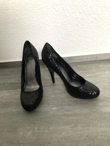 Damen glitzer pumps high heels - glitzer-pumps,