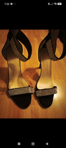 Glitzer sandalen high heels - high,