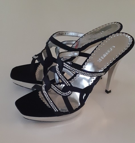 Sexy glitzer pumps - glitzer, schwarz