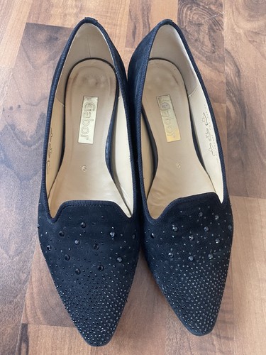 Gabor pumps schwarz mit - ,